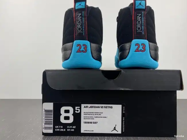 Cheap TBK 12 Gamma Jordan 130690-027 Retro Blue 0616